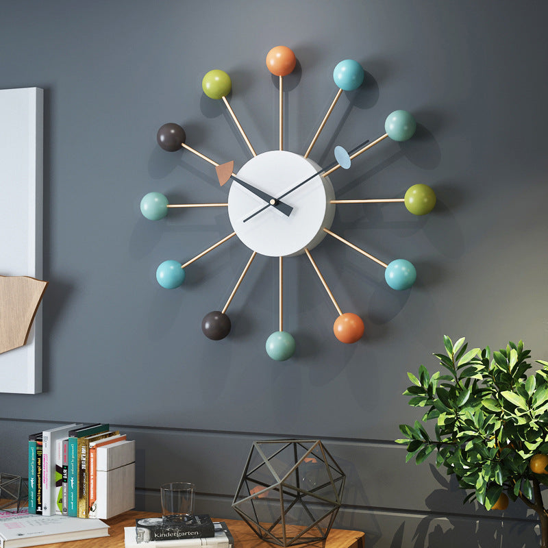Big Quiet Modern Wall Clock For Home