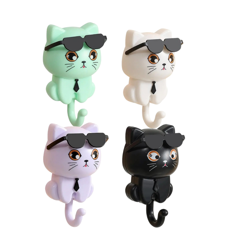 Adorable Kitty Wall Hooks - Halri