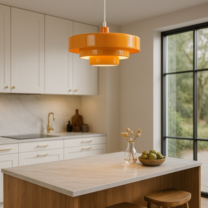 Pendelleuchte im Retro-Stil – Sanfte LED-Beleuchtung für Zuhause