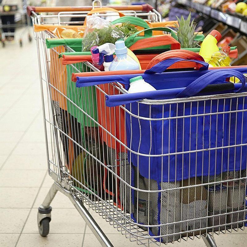 Easy Foldable Cart Storage Bags