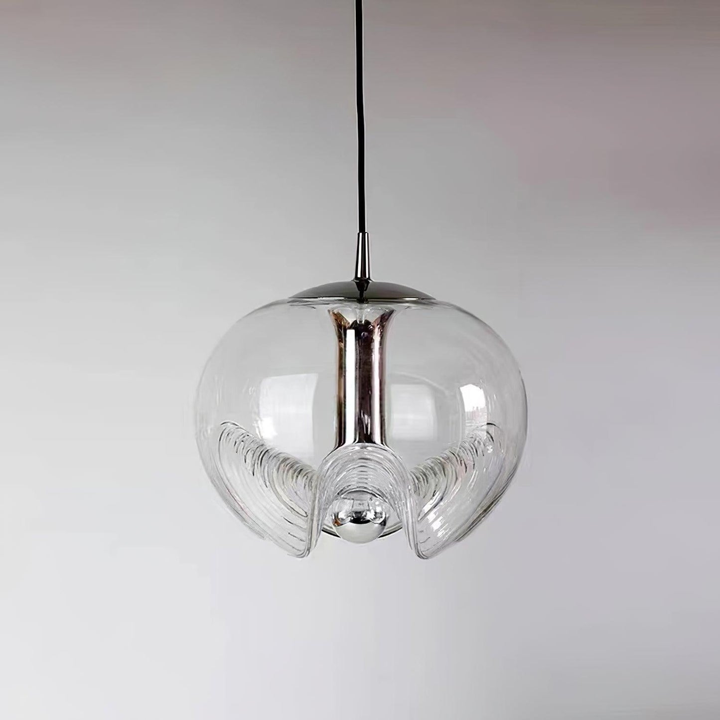 Stilvolle Glas-Pendelleuchte