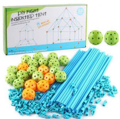 Lustiges Spielzelt-Bauset für Kinder