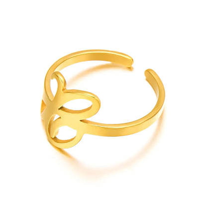 Personalisierter Ring mit Monogramm in Schreibschrift