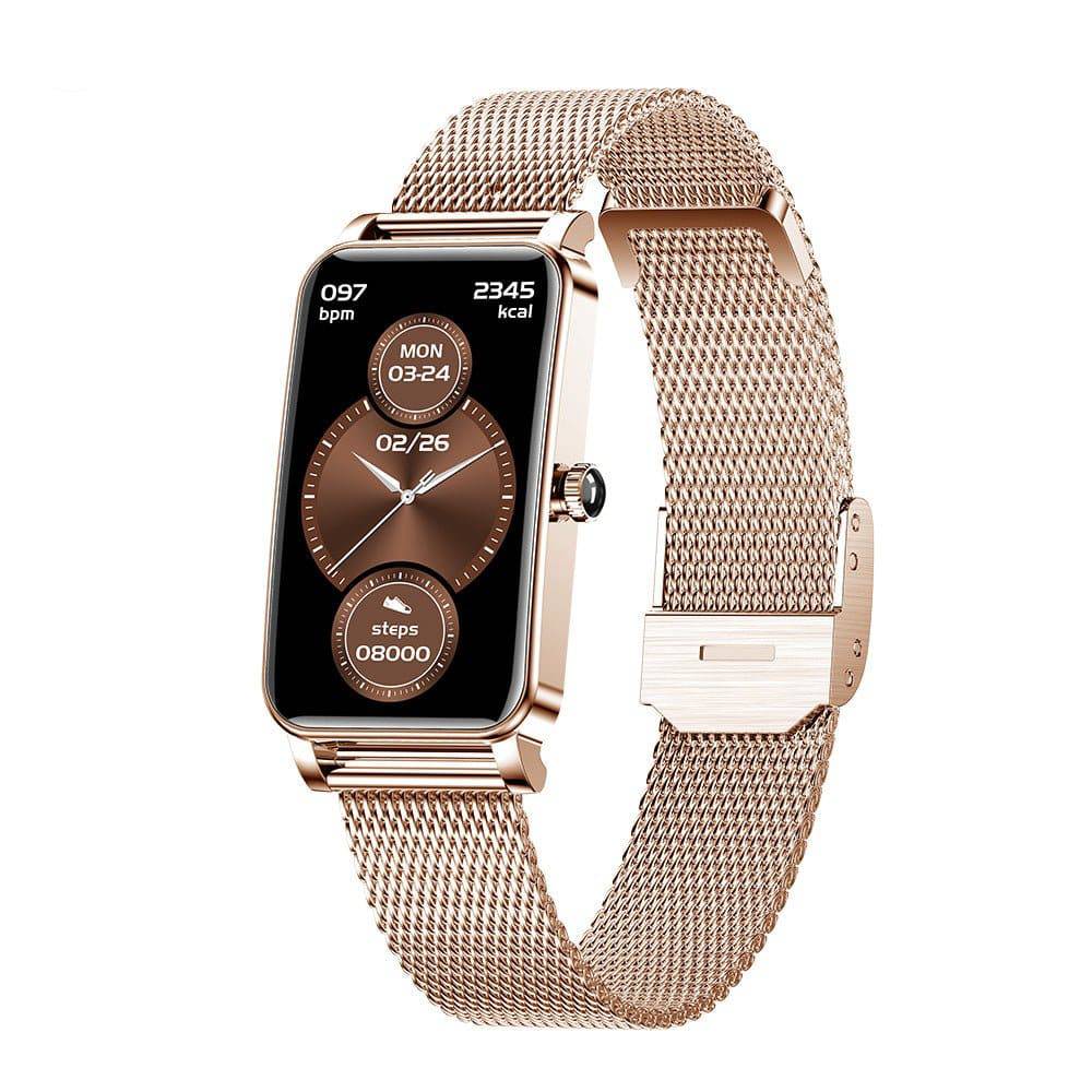 Slim Women's Fitness Smartwatch with Heart Rate Monitor - Halri