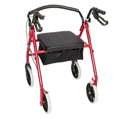 Portable Lightweight Rollator Walker With Seat