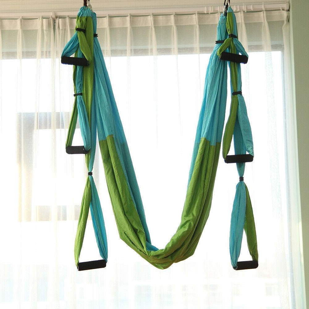 Portable Indoor Outdoor Yoga Hammock Swing