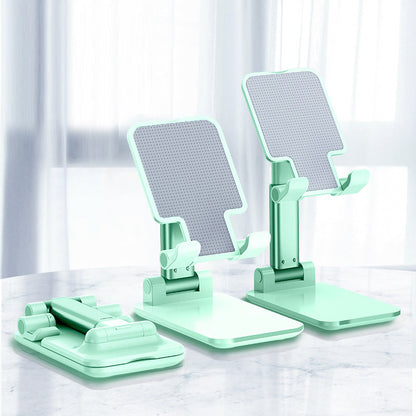 Tragbarer, kompakter und verstellbarer Handy-/Tablet-Halter