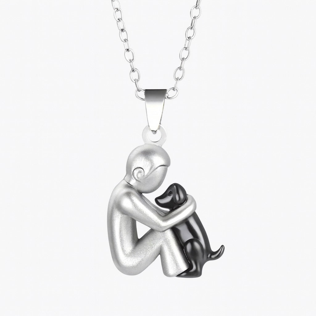 Wunderschöne Halskette mit Kristalltropfenanhänger – eleganter Schmuck