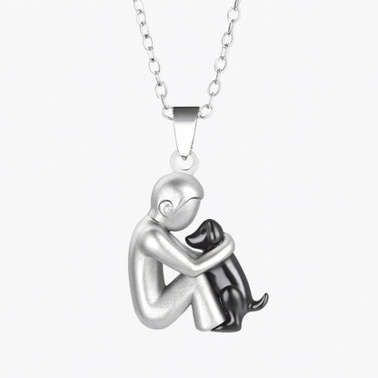 Wunderschöne Halskette mit Kristalltropfenanhänger – eleganter Schmuck