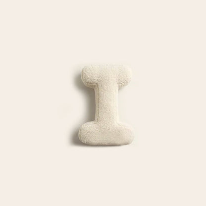Buntes Alphabet-Kissen als Dekoration