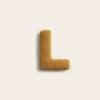 Buntes Alphabet-Kissen als Dekoration