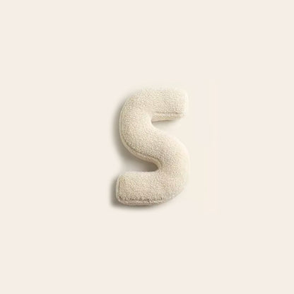 Buntes Alphabet-Kissen als Dekoration