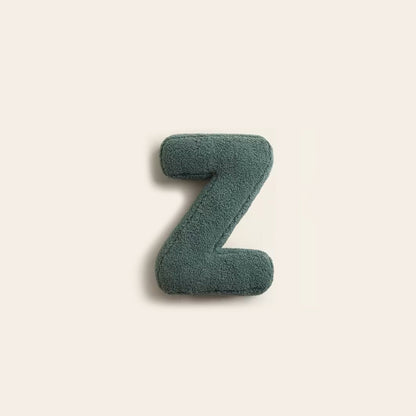 Buntes Alphabet-Kissen als Dekoration