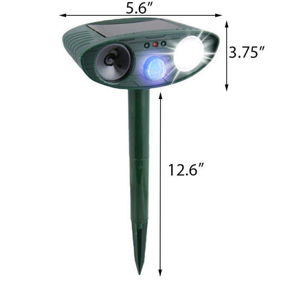 Outdoor Animal Repellent Solar Powered Device