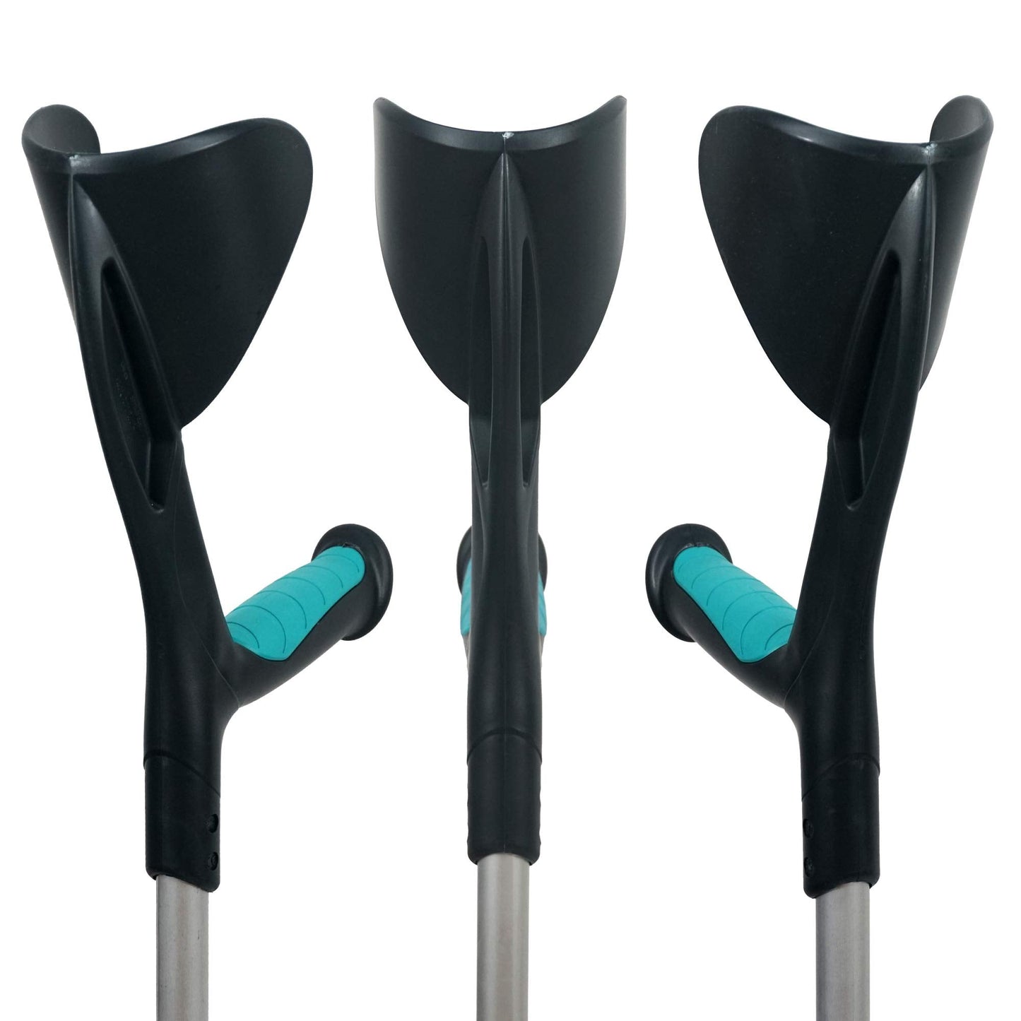 Comfortable Height Adjustable Walking Crutches for Adults