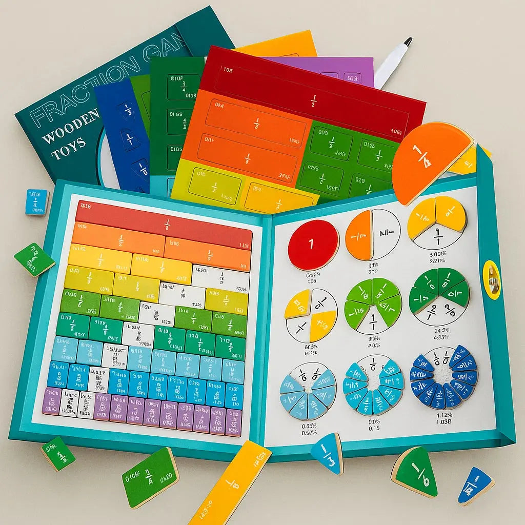 Fun Math Fraction Learning Tool - Halri