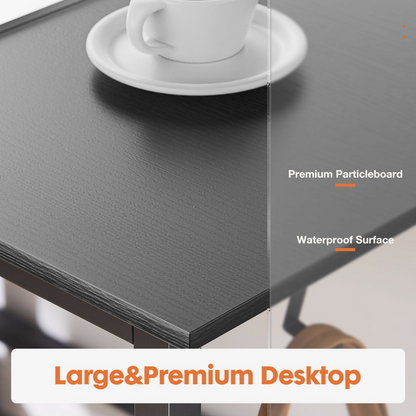 Compact Home Office Desk with Storage
