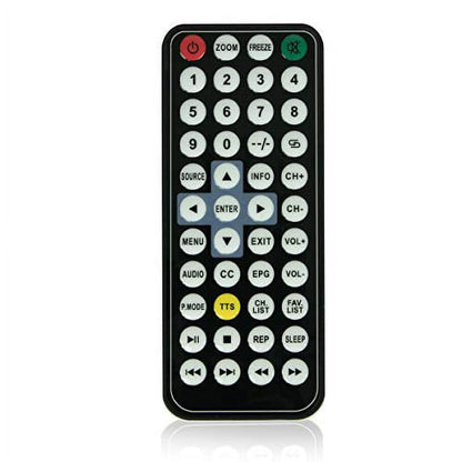 Portable Rechargeable LED TV with Removable Antennas