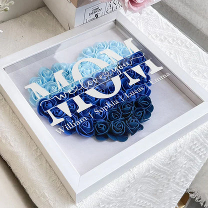 Customized Love Photo Picture Frame with Engraved Names
