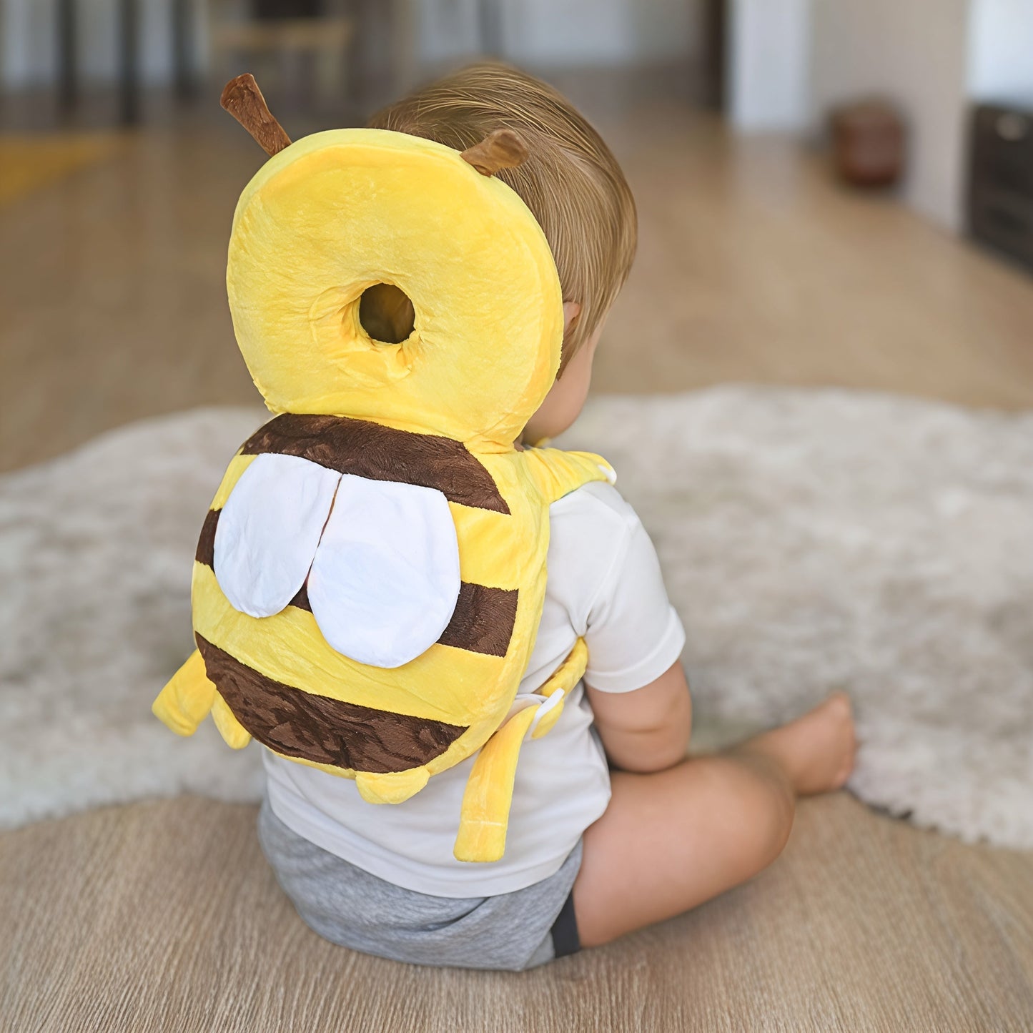 Baby-Sicherheitshelm-Rucksack-Kopfschutzkissen
