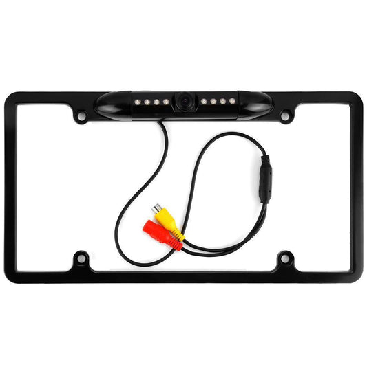 Wide Angle Car License Plate Frame Camera - Halri