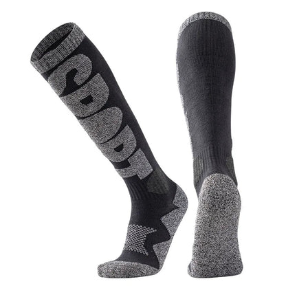 Warme Thermosocken aus Wolle zum Skifahren