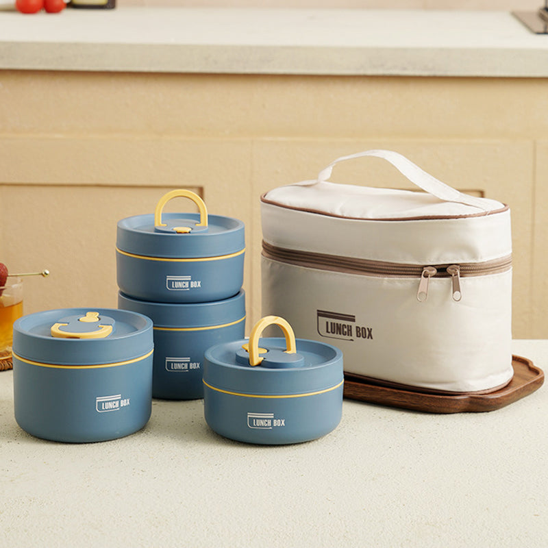 Heat Insulated Food Container with Free Lunch Bag
