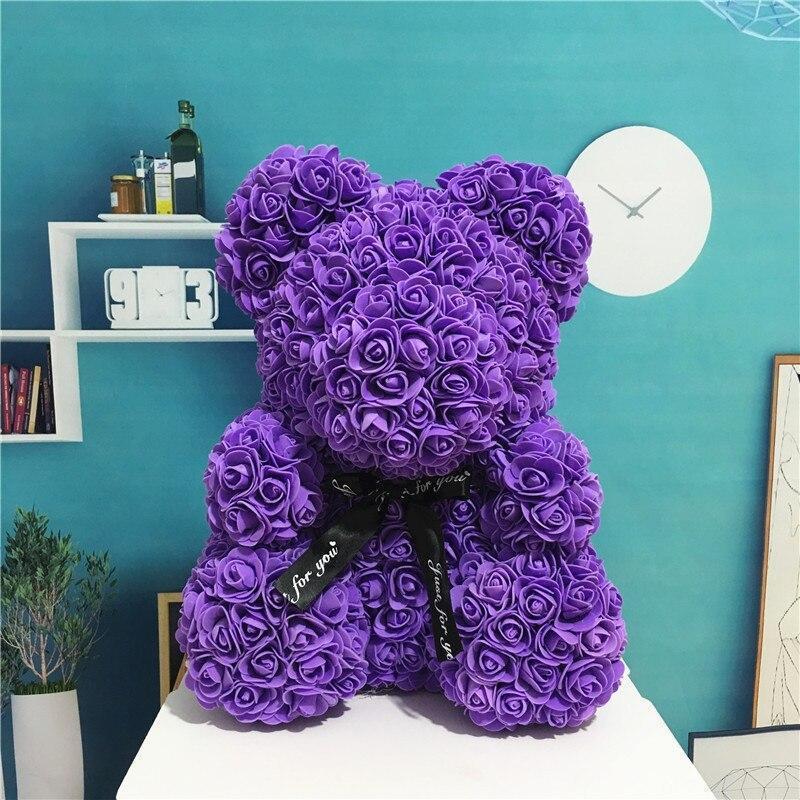 Süßer rosa Plüschteddybär