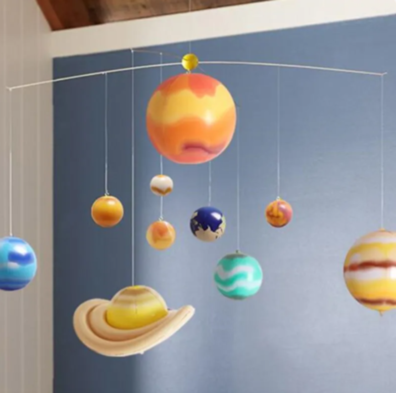 Colorful Kids Planet Learning Playset with Inflatable Figures