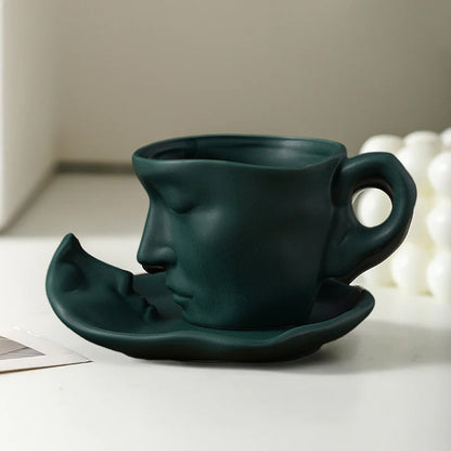 Romantische, künstlerische Kaffeetasse 