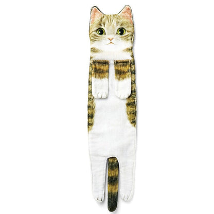 Niedliches Katzen-Strandtuch