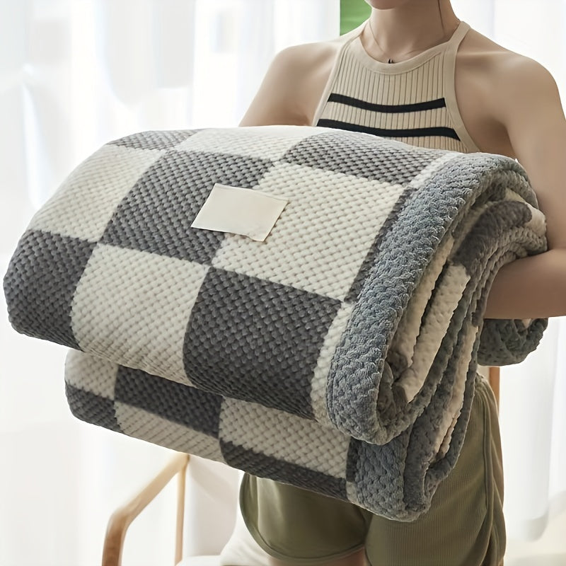Plush Fleece Blanket – Super Soft Throw for Home - Halri