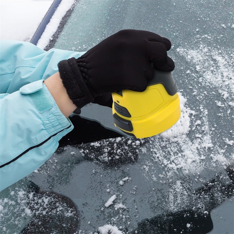 Fast Car Windshield Snow Ice Scraper with USB Charger