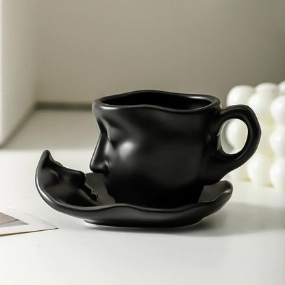 Romantische, künstlerische Kaffeetasse 