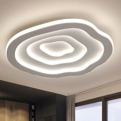 Stilvolle Acryl-Deckenleuchte mit warmweißem LED-Licht