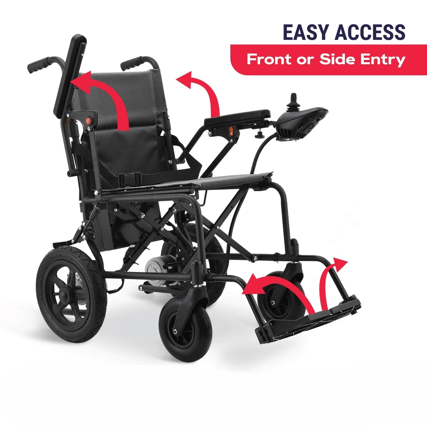 Portable Power Wheelchair For Elderly