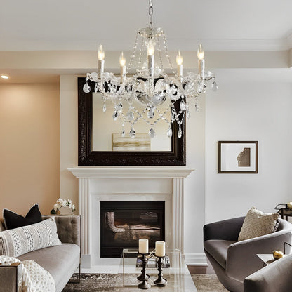 Elegant Glass Crystal Pendant Lamp - Halri