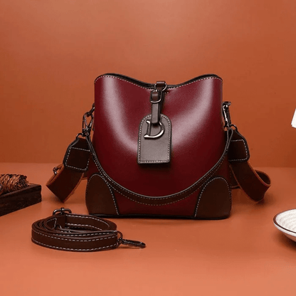 Luxuriöse Ledertasche im schicken Stil