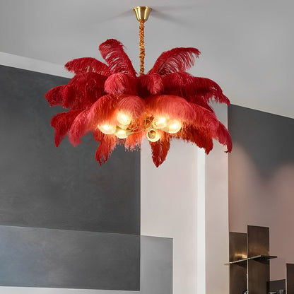 Stunning Bronze Crystal Ceiling Light Fixture