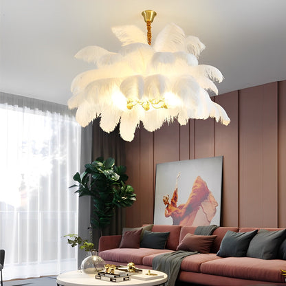 Stunning Bronze Crystal Ceiling Light Fixture - Halri