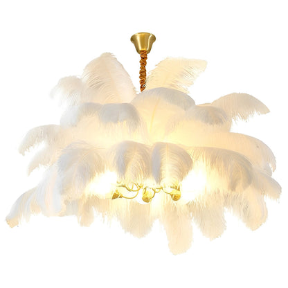 Stunning Bronze Crystal Ceiling Light Fixture
