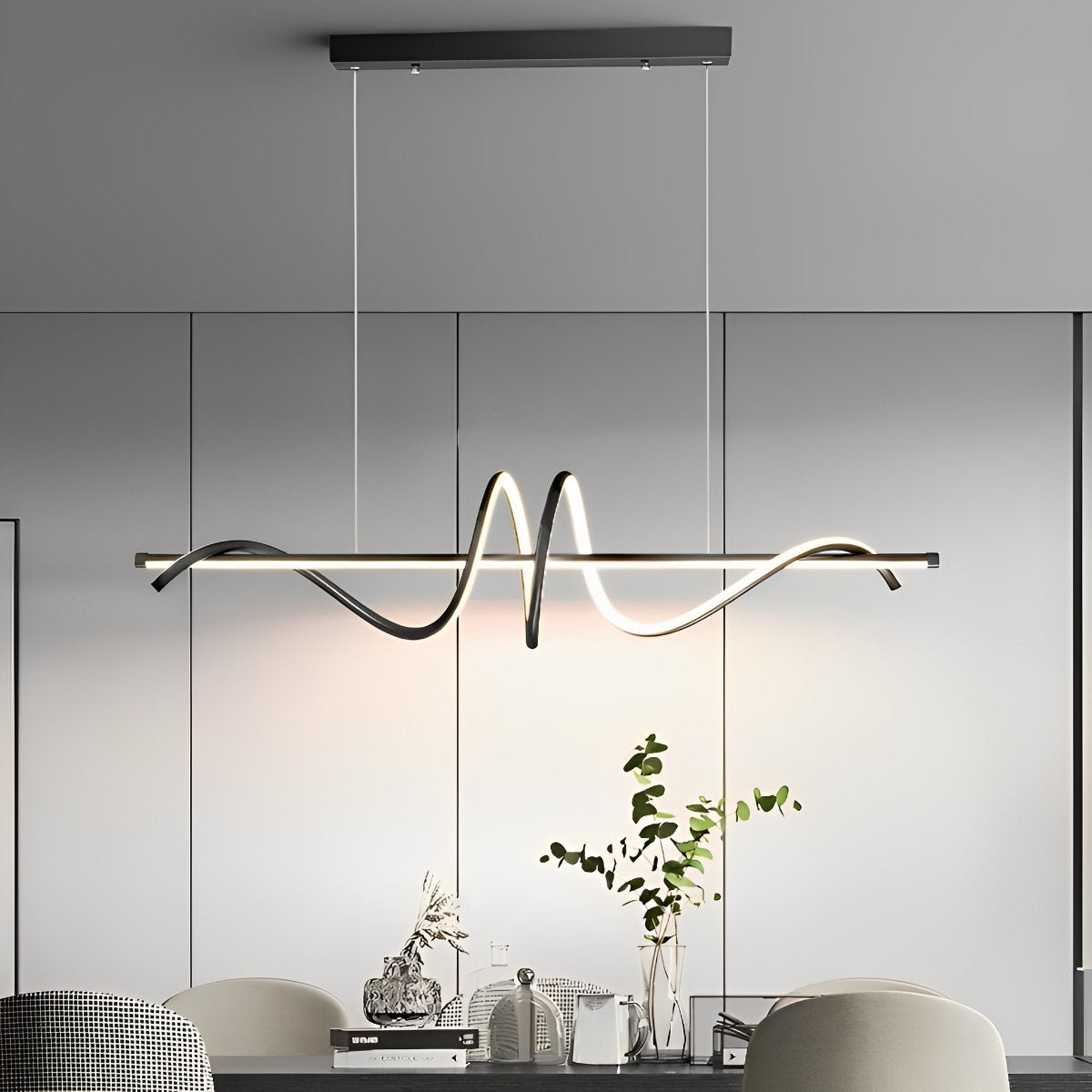 Bright Adjustable Dimmable Kitchen Pendant Ceiling Light Fixture