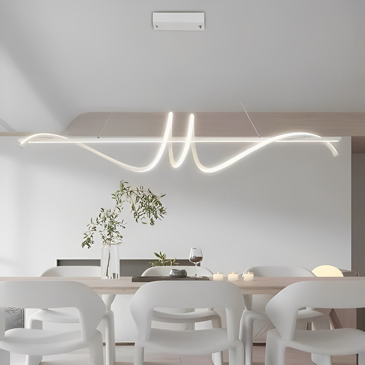 Bright Adjustable Dimmable Kitchen Pendant Ceiling Light Fixture