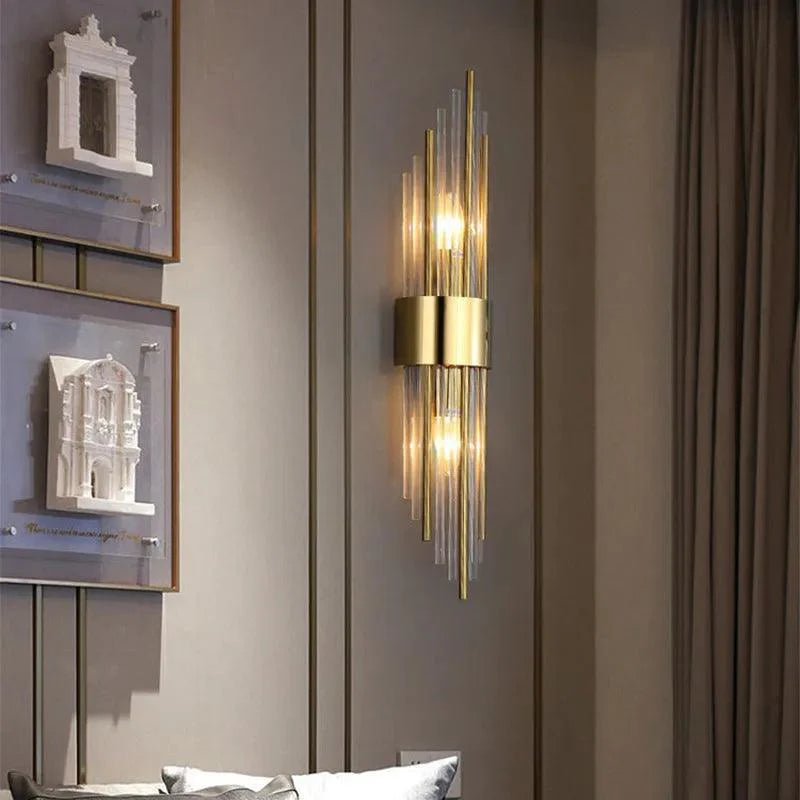 Luxury Glass LED Wall Lamp - Halri