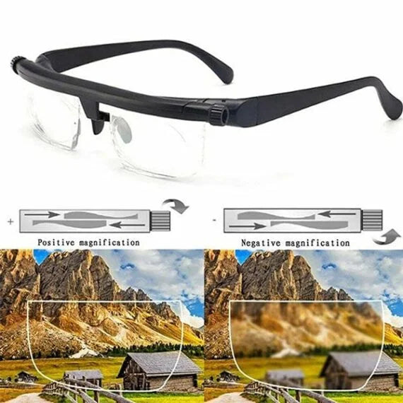Prescription Glasses with Adjustable Lenses for Daily Wear