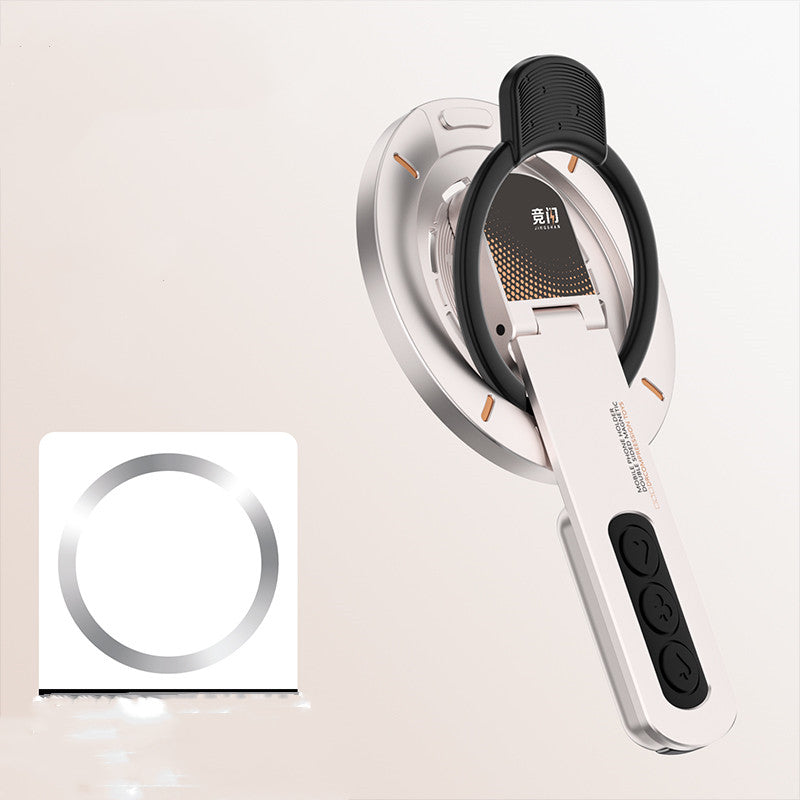 Verstellbare Handyhalterung mit magnetischem Ringständer