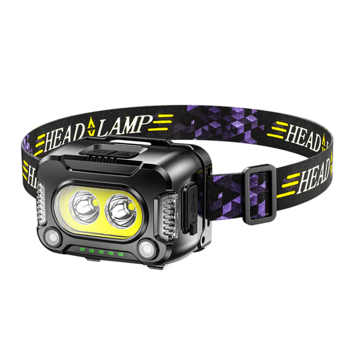 Bright USB Rechargeable LED Headlamp - Halri