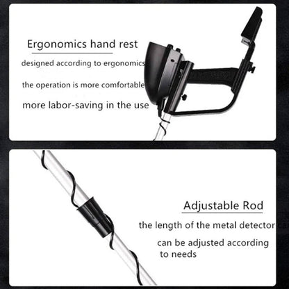 Accurate Gold Metal Detector for Treasure Hunting