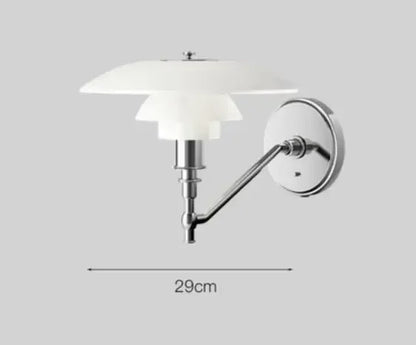 Schöne Glas-Tischlampe