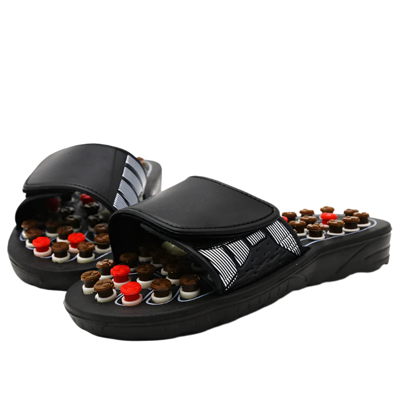 Entspannende Shiatsu-Fußmassage-Slipper